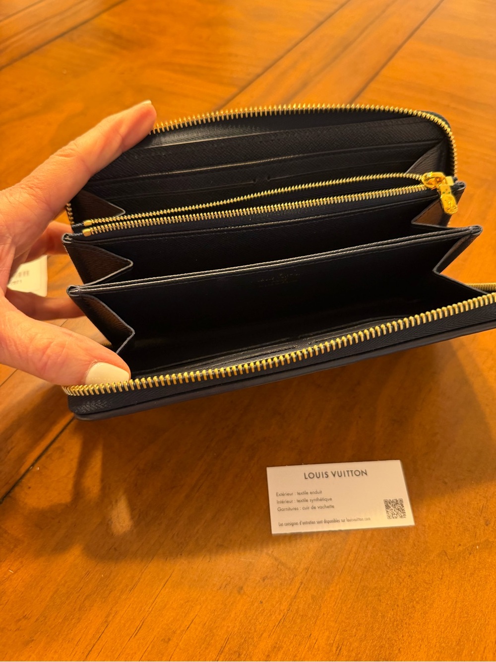 Louis Vuitton Monogram Denim Tote - Blue and Cream - Picture 7 of 7